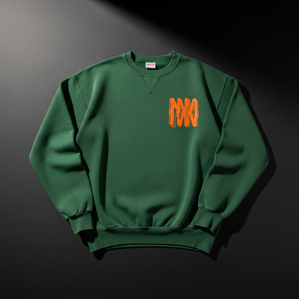 Evergreen Heavyweight Crewneck